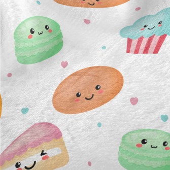 Happy Cute Dessert Minky