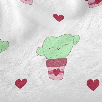 Happy Love Cactus Minky