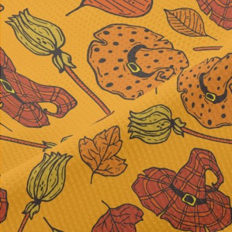 Hand Drawn Patterned Wizard Ha Piqué