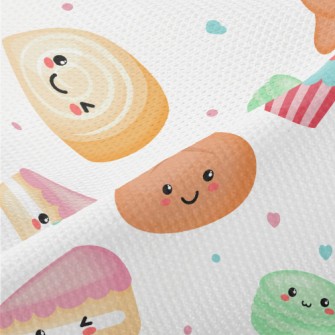 Happy Cute Dessert Piqué