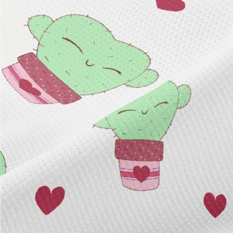 Happy Love Cactus Piqué