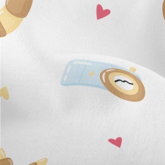 Cartoon Camera With Dessert Lightweight Performance Linen