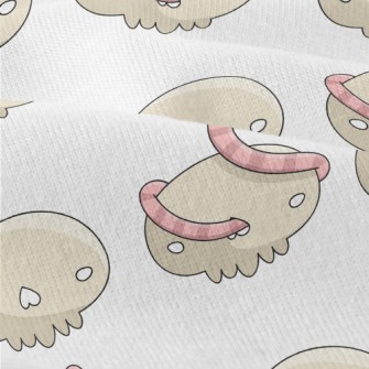 Cartoon Earthworm With Bones Modern Jersey