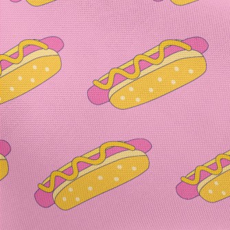 Colorful American Hot Dog Burg Pongee