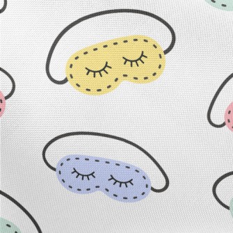 Hand-painted Colorful Eye Mask Pongee