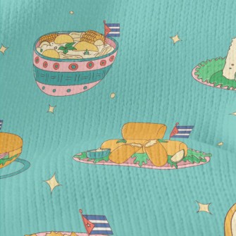 Traditional Cuban Cuisine Stretch Jersey
