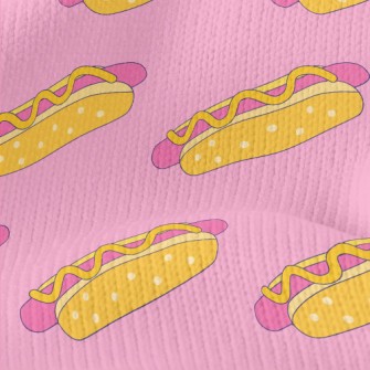 Colorful American Hot Dog Burg Stretch Jersey