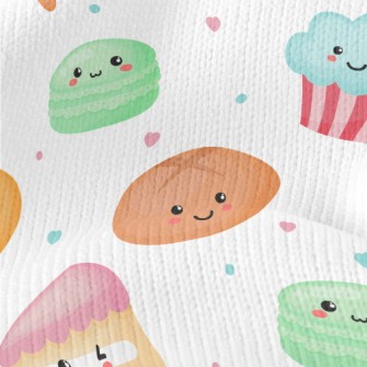 Happy Cute Dessert Stretch Jersey