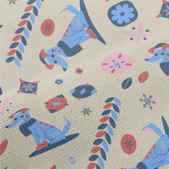 Happy Winter Puppy Performance Linen