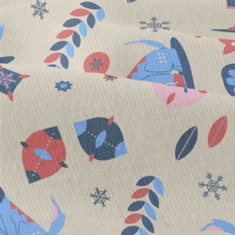 Happy Winter Puppy Modern Jersey