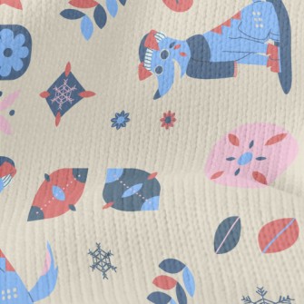 Happy Winter Puppy Stretch Jersey