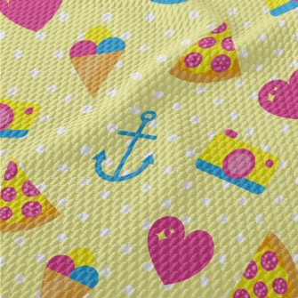 Happy Beach Activities Birdseye Piqué