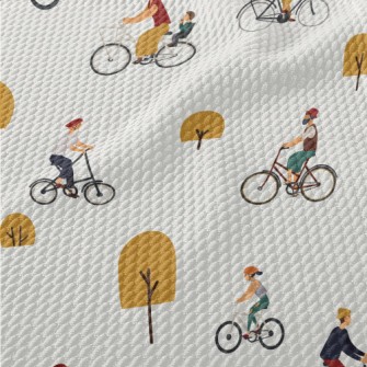 Fall Cycling Birdseye Piqué