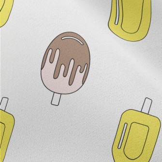 Fruit Cartoon Popsicle Chiffon