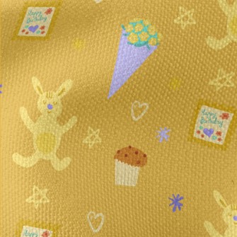 Birthday Gifts And Cakes Waterproof Canvas