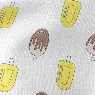 Fruit Cartoon Popsicle Waterproof Canvas