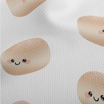 Cute Jam Donut Athletic Mesh Flat Back