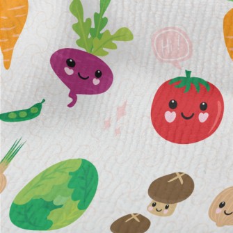 Smiling Healthy Vegetables Terry