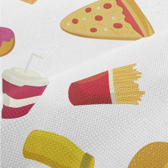 Classic American Fast Food Performance Linen
