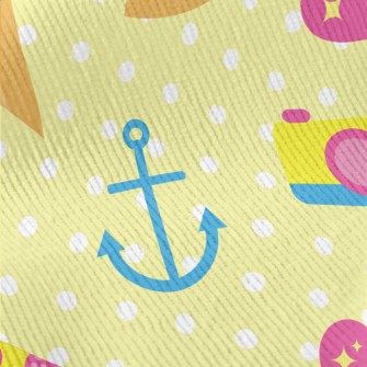 Happy Beach Activities Standard Corduroy