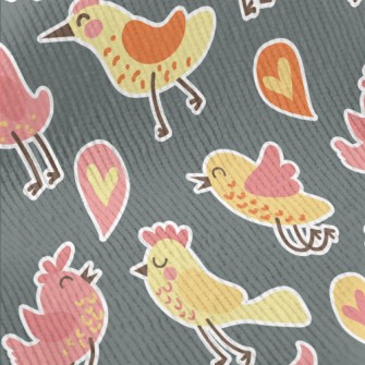 Cute Confession Bird Standard Corduroy