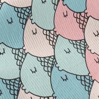 Funny Cartoon Fish Head Standard Corduroy