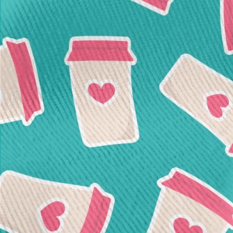 Love Hot Drink Cup Standard Corduroy