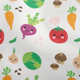 Smiling Healthy Vegetables Dobby