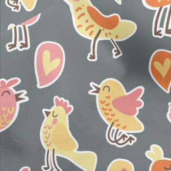 Cute Confession Bird Micro Fleece