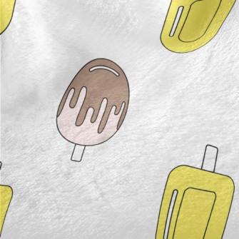 Fruit Cartoon Popsicle Minky