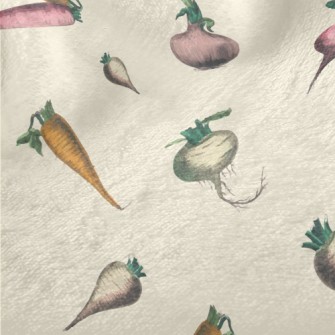 Realistic Hand Drawn Vegetable Minky