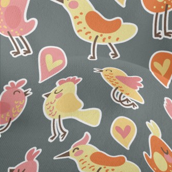 Cute Confession Bird Lightweight Performance Linen