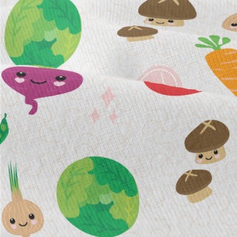 Smiling Healthy Vegetables Modern Jersey