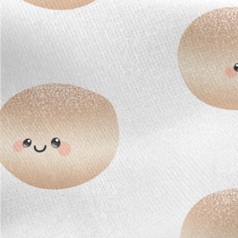 Cute Jam Donut Jersey Backed Fleece