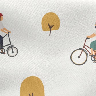 Fall Cycling Jersey Backed Fleece