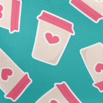 Love Hot Drink Cup Pongee