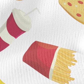 Classic American Fast Food Stretch Jersey
