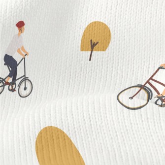 Fall Cycling Stretch Jersey