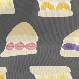 Cute Fruit Sandwich Stretch Jersey
