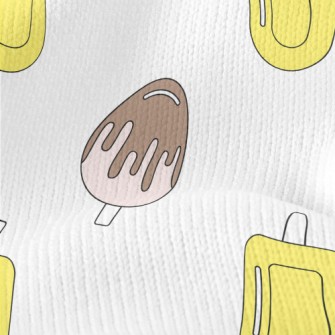 Fruit Cartoon Popsicle Stretch Jersey