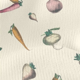 Realistic Hand Drawn Vegetable Stretch Jersey