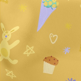 Birthday Gifts And Cakes Lightweight Cotton Poplin
