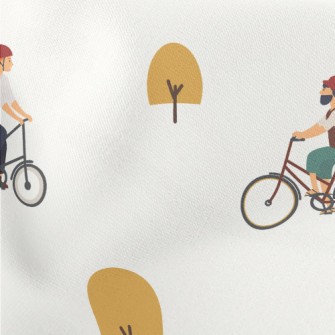 Fall Cycling Lightweight Cotton Poplin