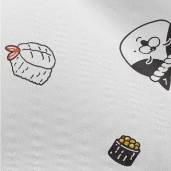 Cat Sushi Chef Chiffon