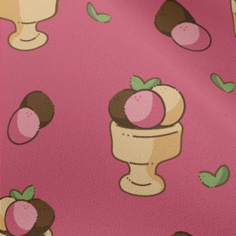 Three Color Ice Cream Bowl Chiffon