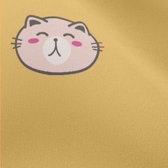 Cute Smiling Cat Chiffon