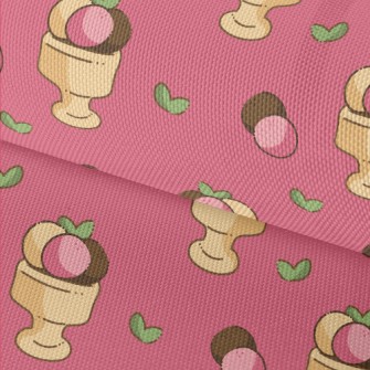 Three Color Ice Cream Bowl Waterproof Oxford