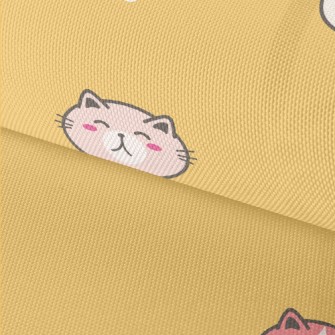 Cute Smiling Cat Waterproof Oxford