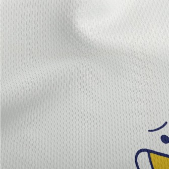 Simple Colorful Mask Athletic Mesh Flat Back