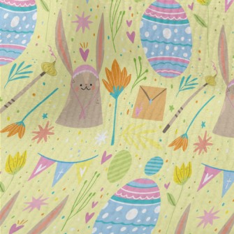 Playful Hand Drawn Easter Terry